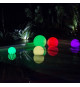LUMISKY Sphere Led sans fil télécommandable 30 cm - Multicolore
