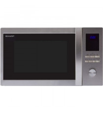 SHARP R-922STWE - Micro ondes grill Inox - 32 L - 1000 W - Grill 1100 W - Four 2500 W - Pose libre