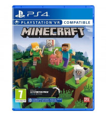 Minecraft Starter Édition Refresh - Jeu PS4