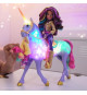 SPIN MASTER LICORNE A FONCTIONS 28 CM WILDSTAR + POUPEE 24 CM Unicorn Academy