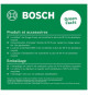 Laser lignes Bosch - Quigo Green (Livré avec 2 piles, une pince universelle MM2 et 1 adaptation de fixation)