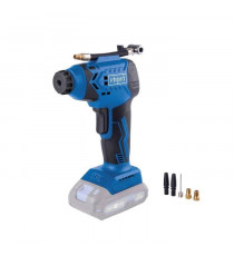 Compresseur portatif - SCHEPPACH - 20V IXES - Affichage LED - 7 bars - 6 access inclus - sans batterie ni chargeur - C-AC20-X
