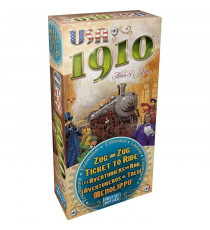 LES AVENTURIERS DU RAIL Extension USA 1910 - Jeu de société de Stratégie - Asmodee - AVE11