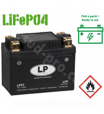 BATTERIE LANDPORT LITHIUM ML LFP7 (YTZ5S/YTX7L-BS/YB7-A/YB7B-B/YB7C-A/YB7L-B/12N7-3B/12N7-4A/12N7-4B/12N7CZ-3D/12N7D-3B)