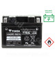 BATTERIE YUASA YTB4L 12V 4 AH (  REMPLACE LA YTX4L-BS ) - AGM ACTIVE USINE