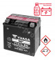BATTERIE YUASA YTX7L-BS 12V-6A MF SANS ENTRETIEN LIVREE AVEC PACK ACIDE