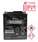 BATTERIE YUASA YTZ8V 12V-7.4Ah ACTIVEE EN USINE PRETE A L'EMPLOI