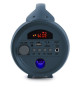 BIGBEN PARTYBTLITEDB - Enceinte lumineuse sans fil - Bluetooth - Micro inclus - Effets lumineux - 50W - Dark blue