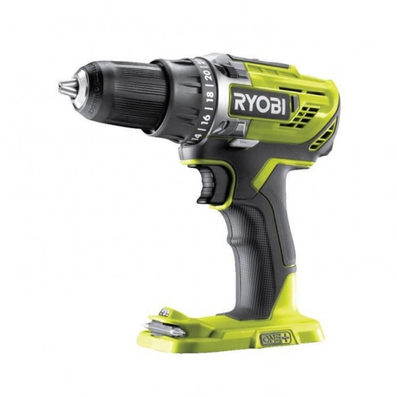 Perceuse-Visseuse sans fil Ryobi One+ R18DD3-0 - 2 vitesses - 50Nm - livre sans batterie ni chargeur