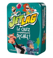 Jeu de société Jet Lag - ASMODEE - Jetlag - Jeu d'action et réflexe - Enfant - Extérieur