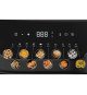 Friteuse diététique - LITTLE BALANCE - Crousty light XL - 7 L - 1600 W - 10 programmes - Noir