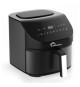 Friteuse diététique - LITTLE BALANCE - Crousty light XL - 7 L - 1600 W - 10 programmes - Noir