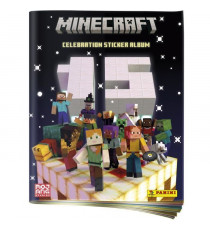 Album Stickers - PANINI - Minecraft 3 (15eme anniversaire) - 240 stickers