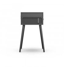 Platine Vinyle sur pieds RYGHT ALTO - Noir - Enceinte bluetooth intégrée
