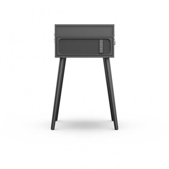 Platine Vinyle sur pieds RYGHT ALTO - Noir - Enceinte bluetooth intégrée