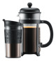 Cafetiere a piston - BODUM - JAVA SET - 8 tasses 1.0 l + mug isotherme plastique 0.35 l