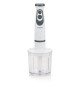 Ensemble Mixeur - DOMO - DO1089M - 600 W - Vitesse variable + Turbo - Mixeur plongeur, fouet, hachoir, verre gradué - Blanc