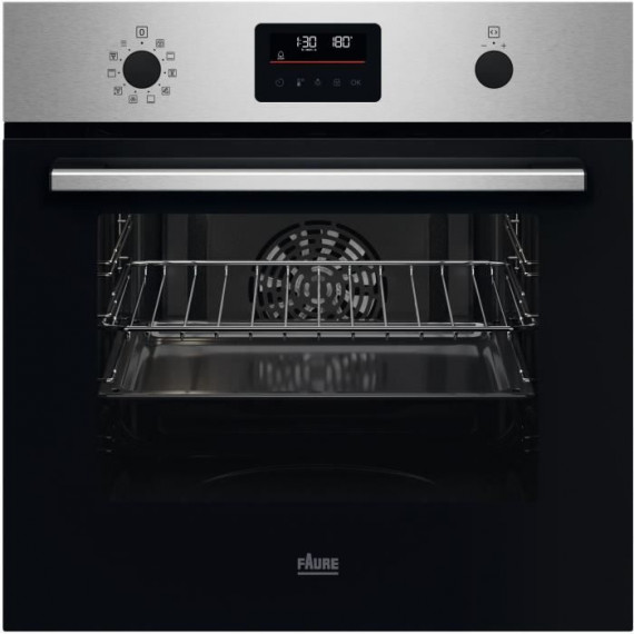 Four multifonction encastrable - Pyrolyse - FAURE - FOPWC6X2 - Inox - Porte froide