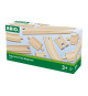 Brio World Coffret Evolution Débutants -11 Rails - Accessoire pour circuit de train en bois - Ravensburger - Mixte des 3 ans …