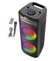 Enceinte lumineuse avec lecteur CD INOVALLEY MS06-CD-XXL - Bluetooth 5.0 - 1000W - Fonction karaoké