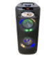 Enceinte lumineuse avec lecteur CD INOVALLEY MS06-CD-XXL - Bluetooth 5.0 - 1000W - Fonction karaoké