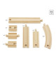 Brio World Coffret Evolution Débutants -11 Rails - Accessoire pour circuit de train en bois - Ravensburger - Mixte des 3 ans …