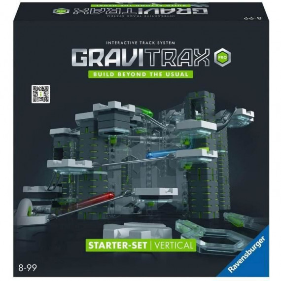 GraviTrax PRO Starter Set Vertical, 152 pieces-Circuit de billes, Parcours de billes a construire, Des 8 ans, 22426, Ravensbu…