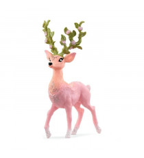 Figurine Cerf Magique rose, Schleich 13996 Bayala, Pour enfant des 5 ans