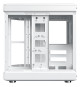 Boîtier PC - XIGMATEK - CUBI Arctic (Blanc) - Cube - Format E-ATX - Sans alimentation