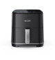 Friteuse sans huile SHARP - Airfryer 5,5L - 1650 W - 8 programmes - Noir
