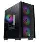 Boîtier PC - XIGMATEK - NYX Air II (Noir) - Mini tour - Format Micro-ATX - Sans alimentation