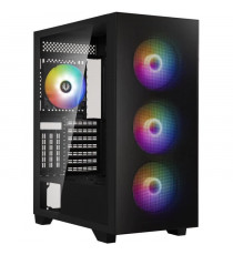 Boîtier PC - BITFENIX - Flow (Noir) - Moyen tour - Format ATX - Sans alimentation