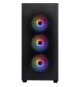 Boîtier PC - BITFENIX - Flow (Noir) - Moyen tour - Format ATX - Sans alimentation