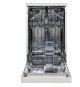 Lave-vaisselle pose libre CONTINENTAL EDISON - 10 couverts - Largeur 44,8 cm - Classe D - 45 dB - Silver