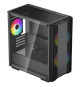 Boîtier PC - DEEPCOOL - CC360 A-RGB (Noir) - Mini tour - Format Micro-ATX - 3x120mm A-RGB