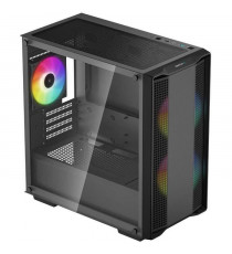 Boîtier PC - DEEPCOOL - CC360 A-RGB (Noir) - Mini tour - Format Micro-ATX - 3x120mm A-RGB