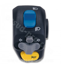 COMMODO / COMMUTATEUR GAUCHE ADAPT. PEUGEOT 50 TKR /  TREKKER / SPEEDFIGHT / VIVACITY / XP6 / XR6 / RIEJU 50 RS1. RS2