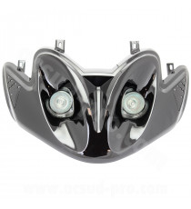 DOUBLE OPTIQUE TNT AVEC CLIGNOTANT LEDS ADAPT. MBK MACH G / YAMAHA JOG R  NOIR *