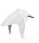 GARDE BOUE AVANT ADAPT. MBK 50 NITRO 1997-2012 / YAMAHA 50 AEROX 1997-2012  BLANC
