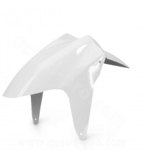 GARDE BOUE AVANT ADAPT. MBK 50 NITRO 1997-2012 / YAMAHA 50 AEROX 1997-2012  BLANC