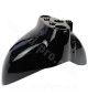 GARDE BOUE AVANT ADAPT. NOIR SYM FIDDLE 2 50cc 4 T 2011-2021 / 125cc 2010-2014 (OEM : 61100-ALA-0000-WD)