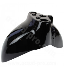 GARDE BOUE AVANT ADAPT. NOIR SYM FIDDLE 2 50cc 4 T 2011-2021 / 125cc 2010-2014 (OEM : 61100-ALA-0000-WD)
