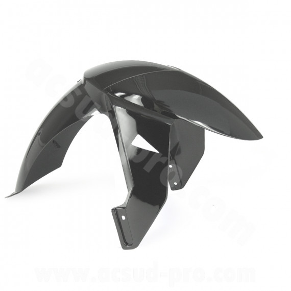 GARDE BOUE AVANT ADAPT. PEUGEOT LUDIX 10 NOIR METAL