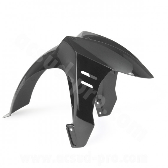 GARDE BOUE AVANT ADAPT. PEUGEOT LUDIX 14 NOIR METAL