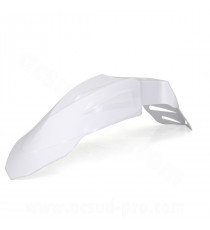 GARDE BOUE AVANT SUPER MOTARD BLANC (UNIVERSEL)