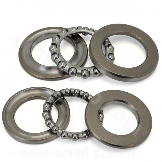JEU DE DIRECTION SCOOTER TNT ADAPT.  PEUGEOT  KISBEE 50 2T 2010-2020/  4T  2010-2022  (6 PCS)