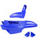 KIT CARROSSERIE ADAPT. YAMAHA PW 50 BLEU (4 PIECES)