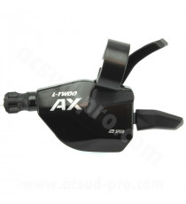 MANETTE DE DERAILLEUR GAUCHE VTT L-TWOO DOUBLE AX 2X11V.