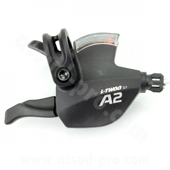 MANETTE DE DERAILLEUR VTT DROITE L-TWOO A2 7V.