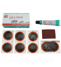 NECESSAIRE REPARATION TIP TOP TT11 (BOITE) - (RUSTINES + TUBE DISSOLUTION )